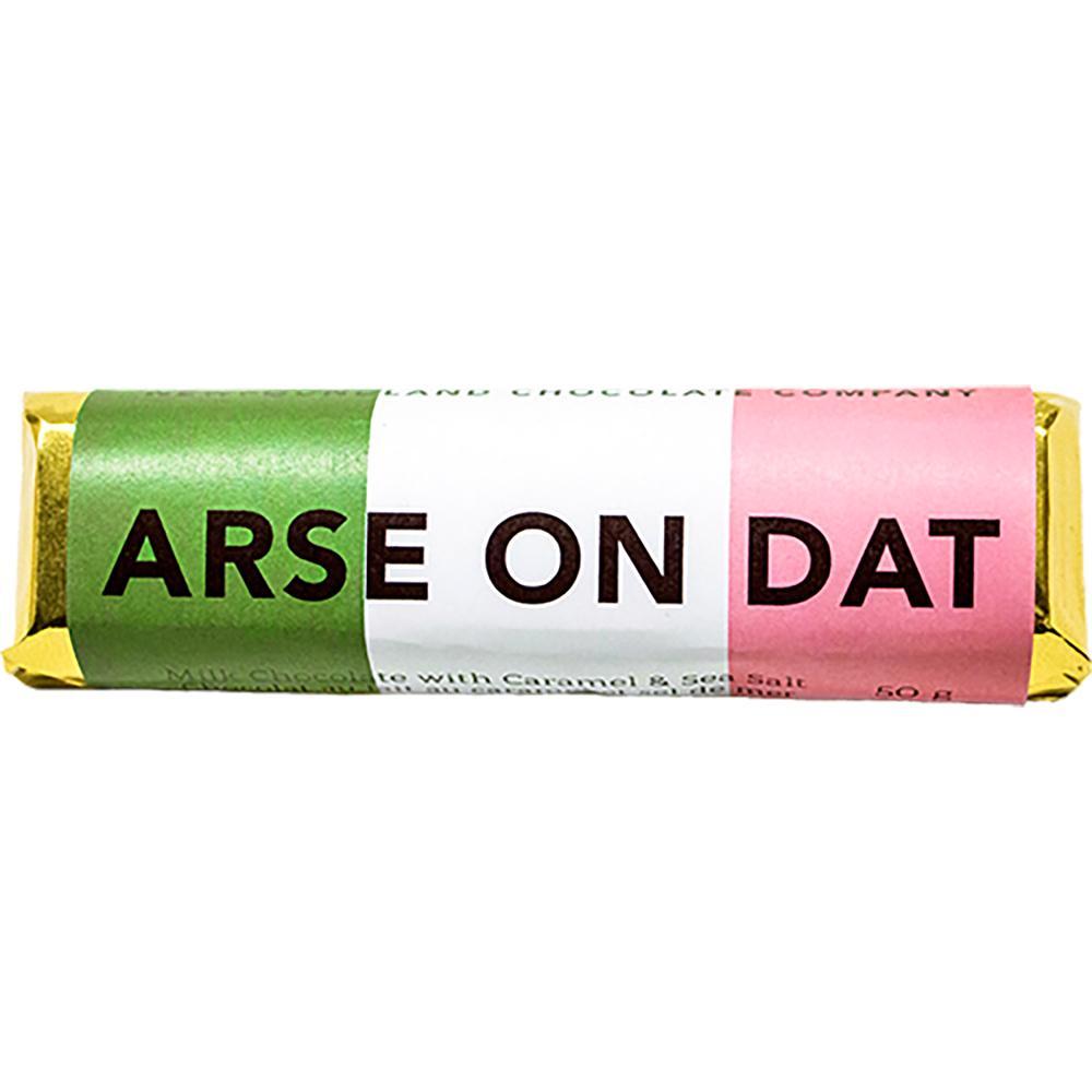 Newfoundland Chocolate Company - NL Sayings Bar - Arse On Dat