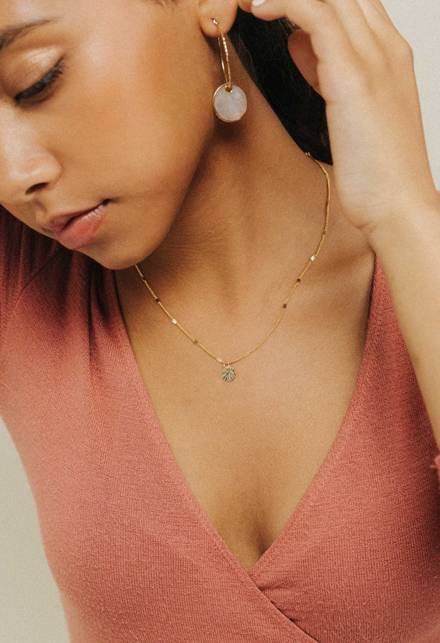 Everly Circle Necklace