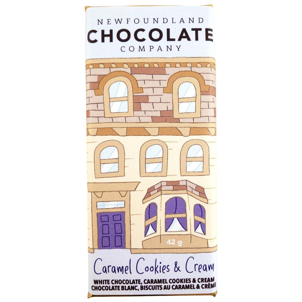 Caramel Cookies & Cream Row House Chocolate Bar