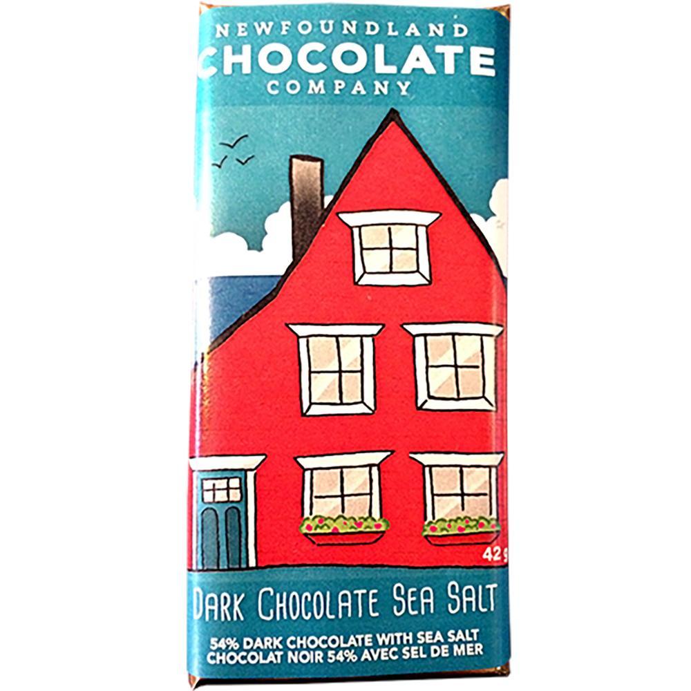 Dark Chocolate Sea Salt Row House Chocolate Bar