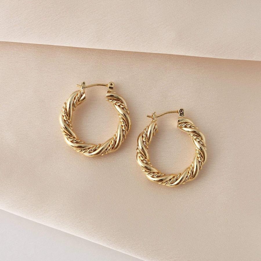 Jessie Hoop Earrings