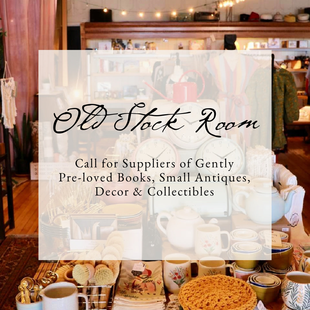 Apply Now to be a Vendor in the Old Stock Room