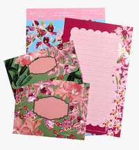 Artistry Cards - Orchids Writing Set