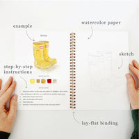 Emily Lex Studios - Garden Watercolor Workbook