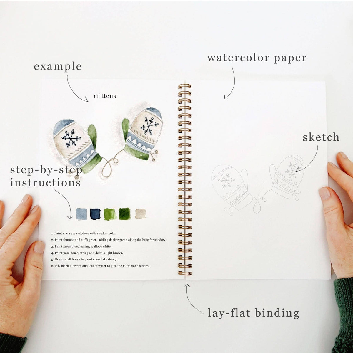 Emily Lex - Winter Watercolor Workbook