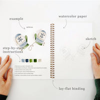 Emily Lex - Winter Watercolor Workbook
