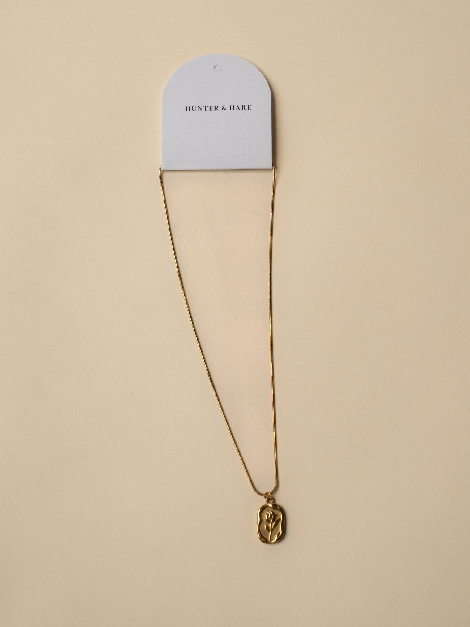 Hunter & Hare - Tulip Pendant Necklace