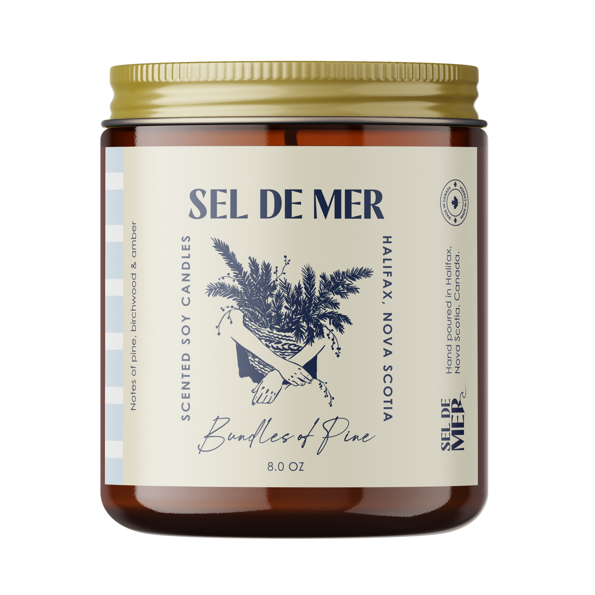 Sel de Mer Candle Company - Candle - Bundles of Pine