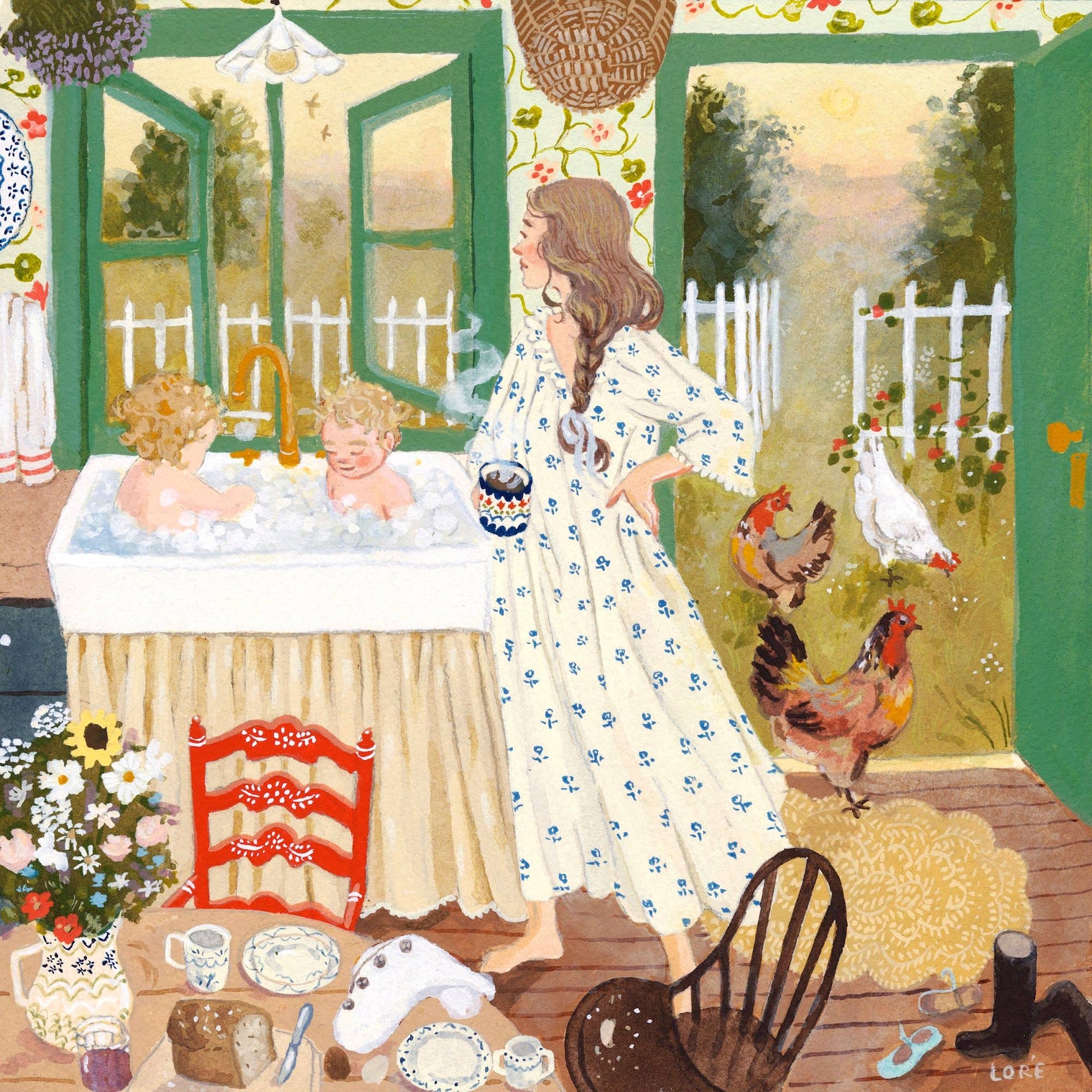 Loré Pemberton - Up with the Lark  Cards