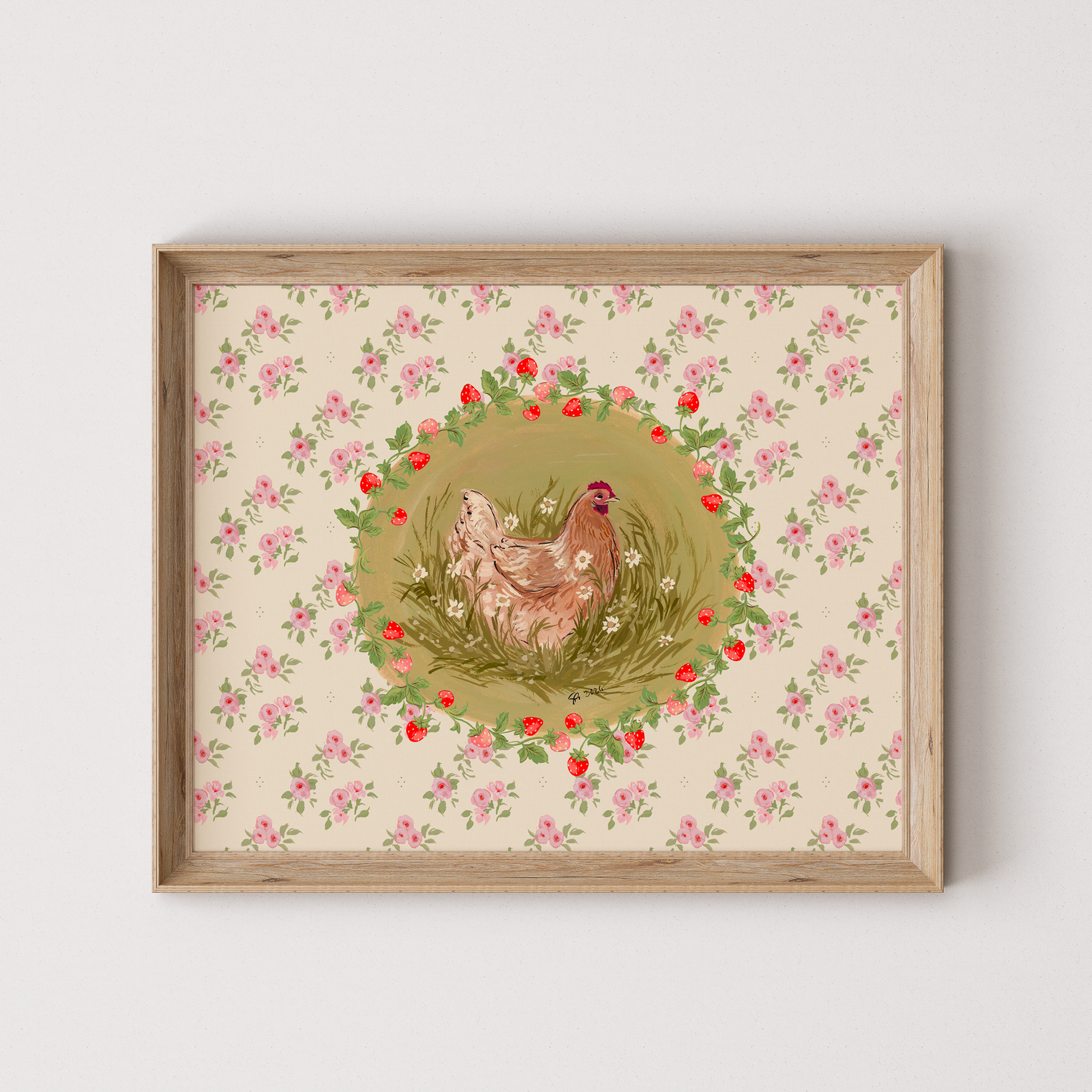 Solange Pilote - Vintage hen