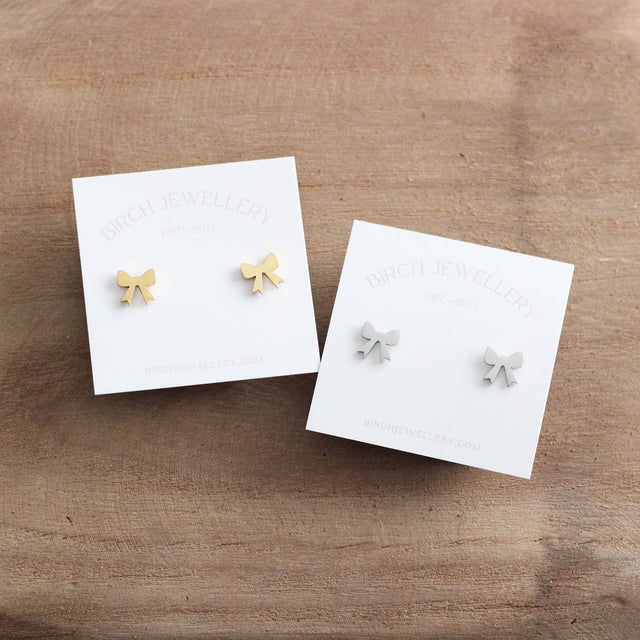 Birch Jewellery - Mini Bow Earrings