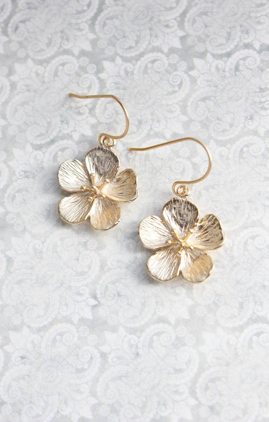 A Pocket of Posies - Cherry Blossom Earrings - Long and Short Styles