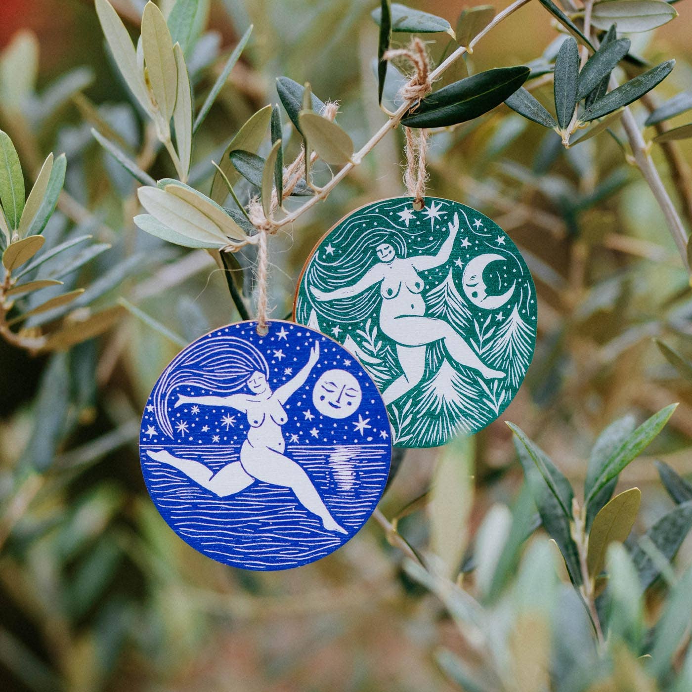 Prints by the Bay - Wild Women Ornaments