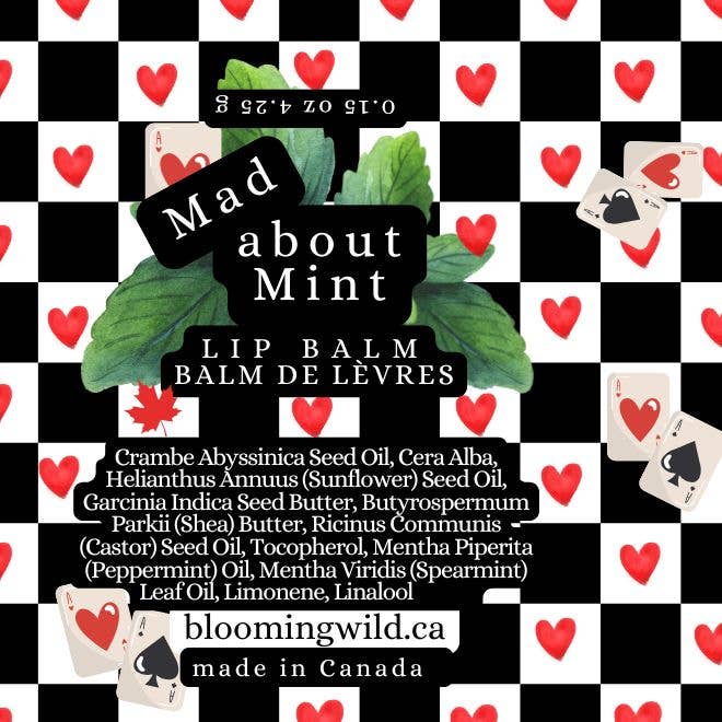 Blooming Wild Botanicals - Mad about Mint Lip Balm