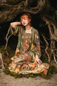 Market of Stars - Woodland Wisdom Bohéme Maxi Slip Dress