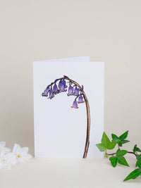 Flower Brick - A6 100% Recycled "Bluebell" Greeting Card