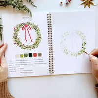 Emily Lex Studio - Christmas Watercolor Workbook