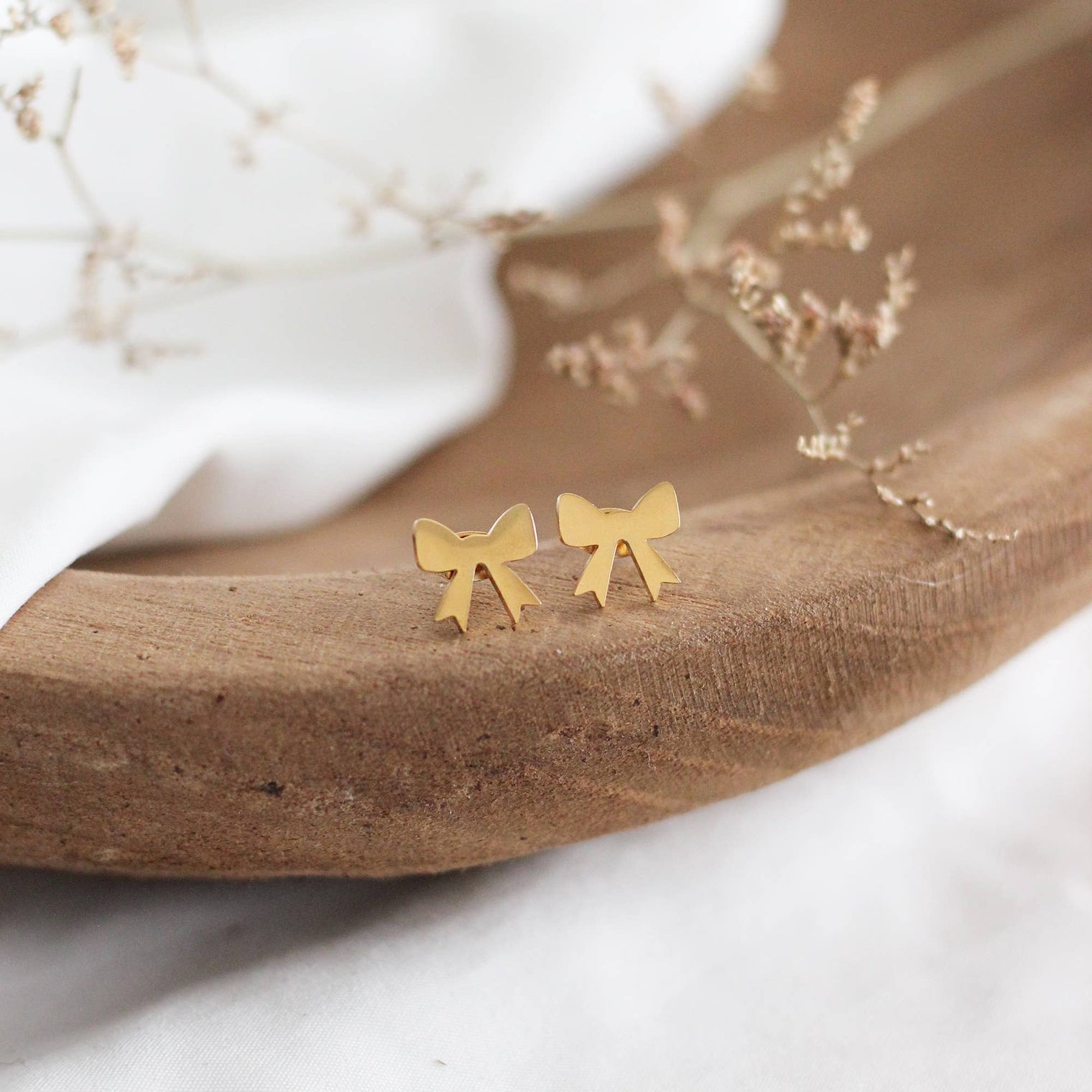 Birch Jewellery - Mini Bow Earrings