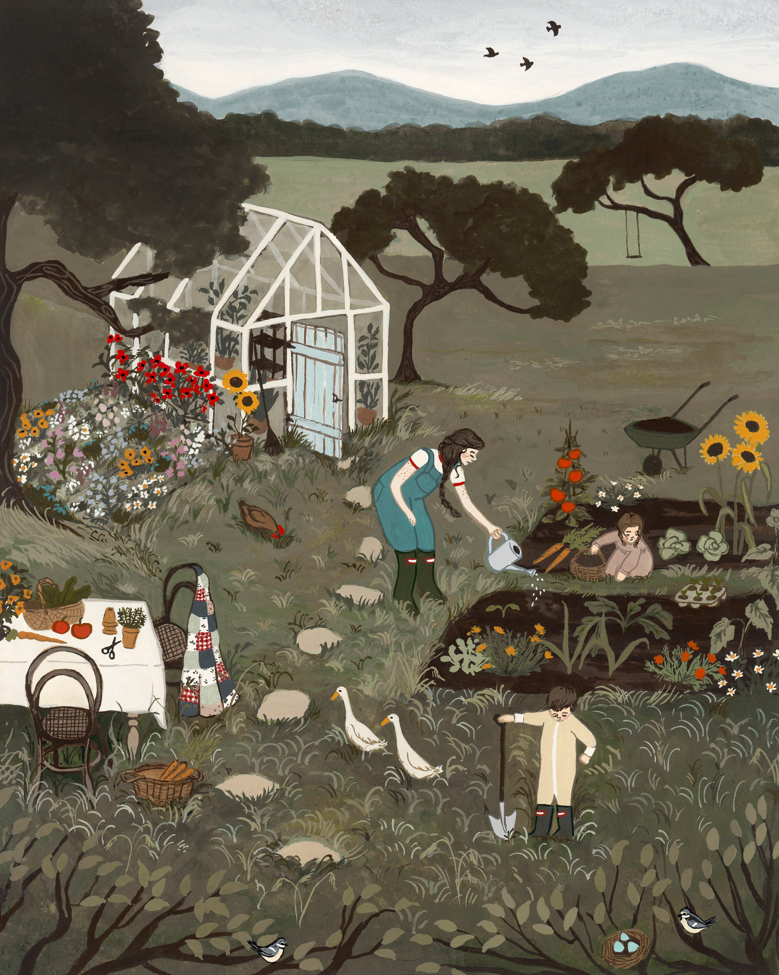 Solange Pilote - Family garden