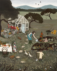 Solange Pilote - Family garden