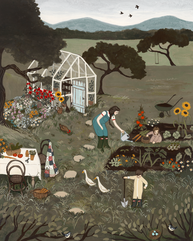 Solange Pilote - Family garden