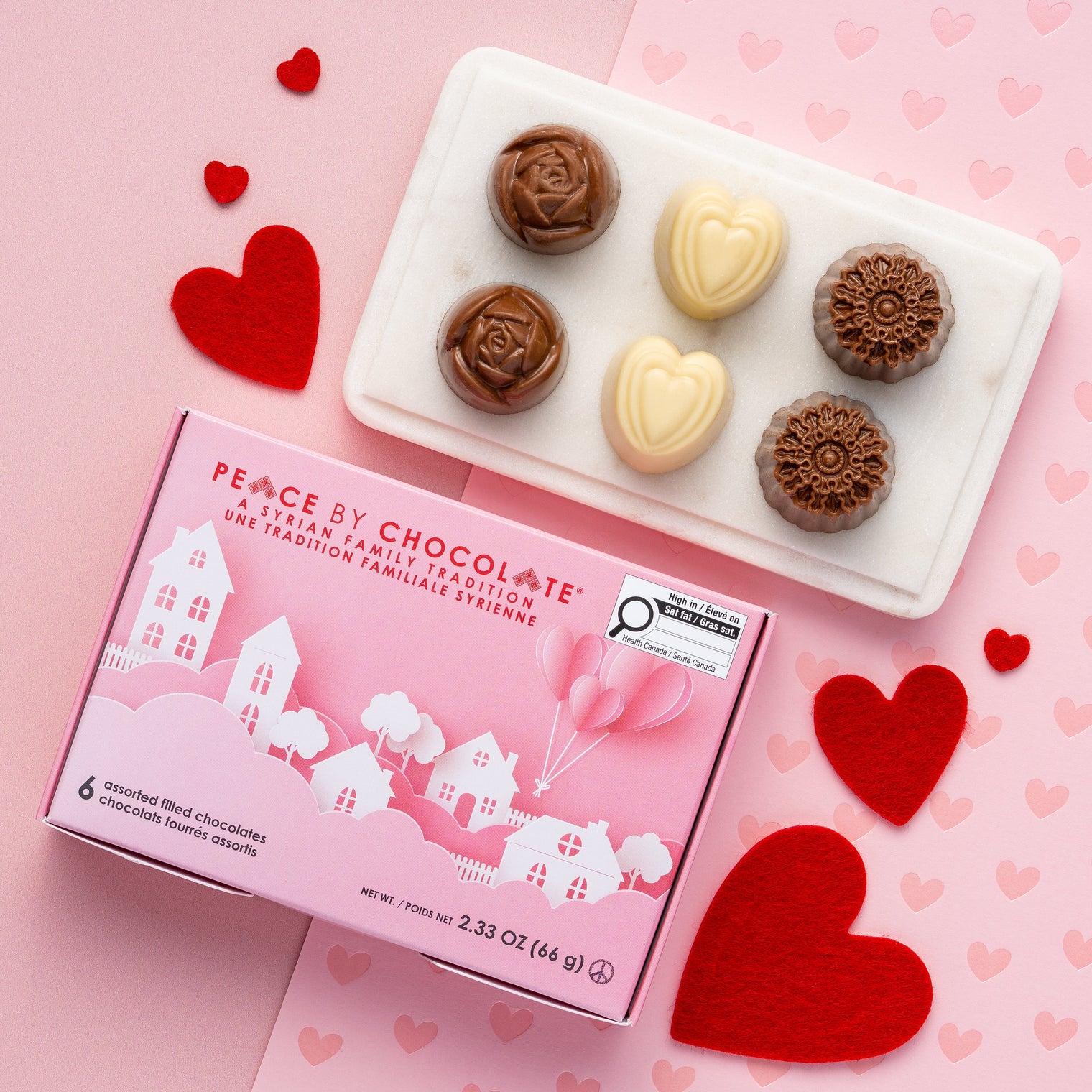 Peace By Chocolate - 6-Piece Box