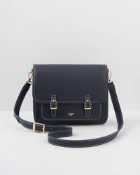 Fable England - Running Bunny Navy Satchel