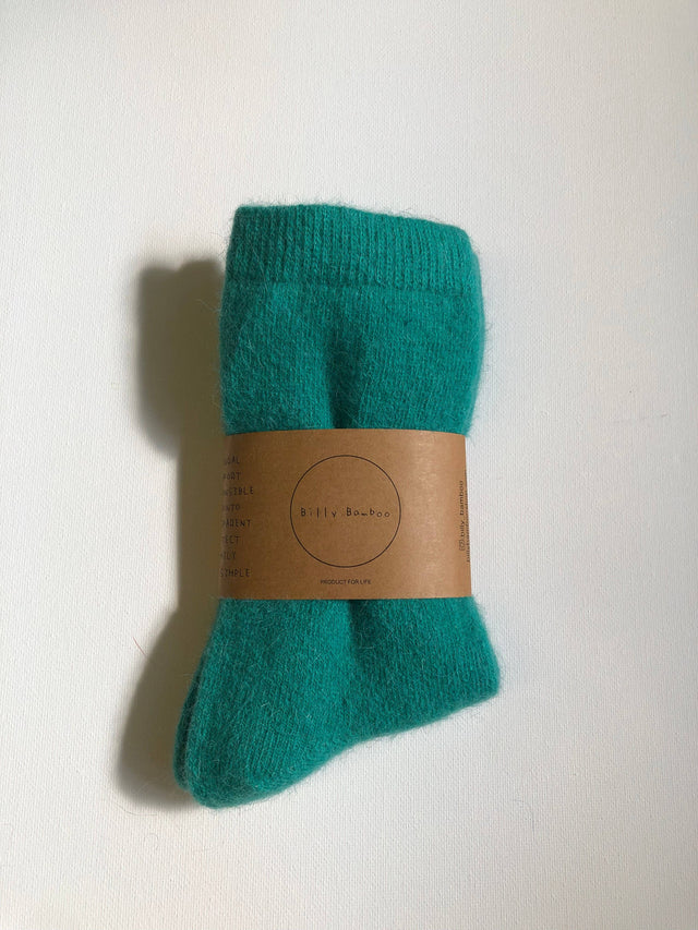 Billy Bamboo - Fluffy Angora Socks