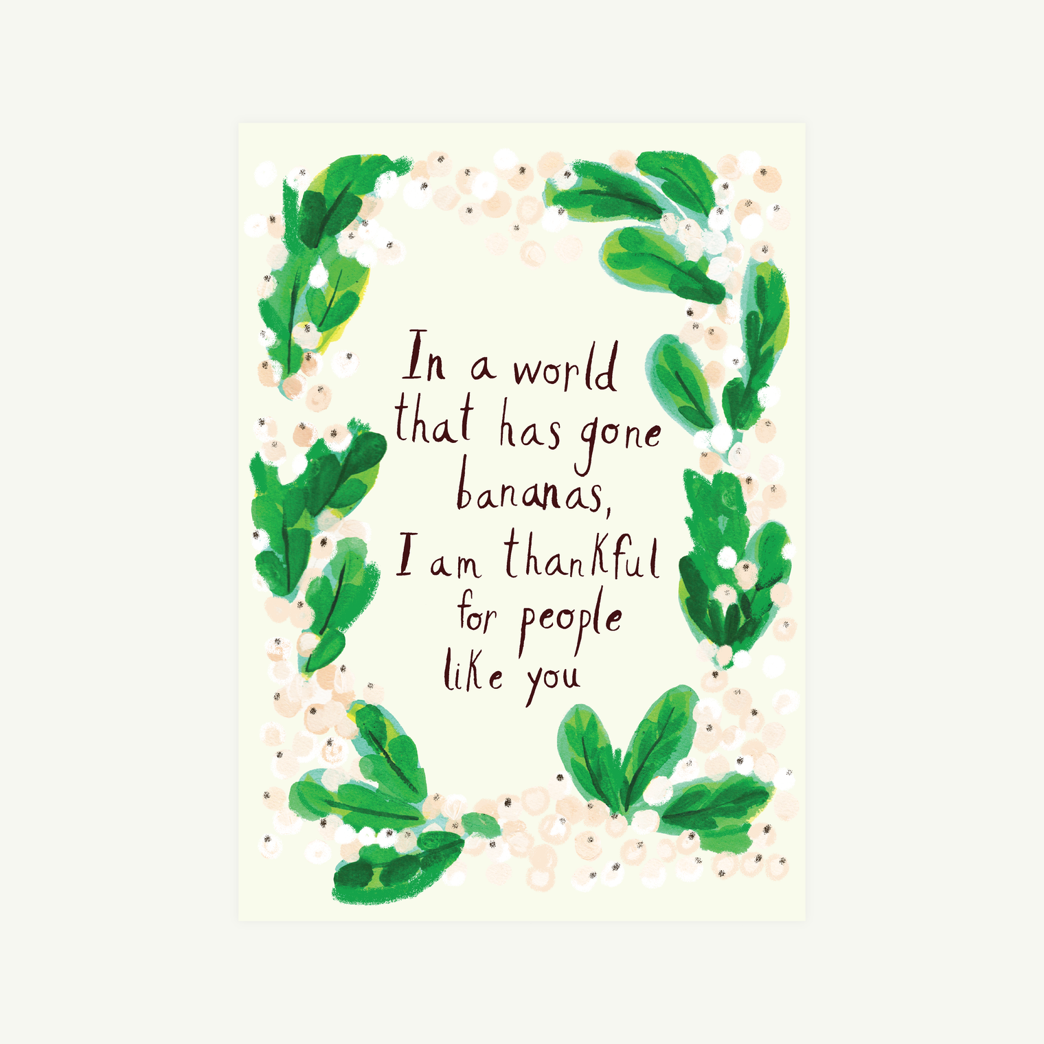 Mr. Boddington's Studio - Bananas Card