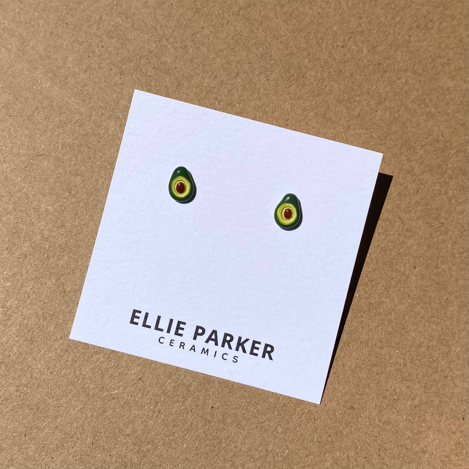 Ellie Parker Ceramics - Ceramic Avocado Jewellery | *Limited Edition*