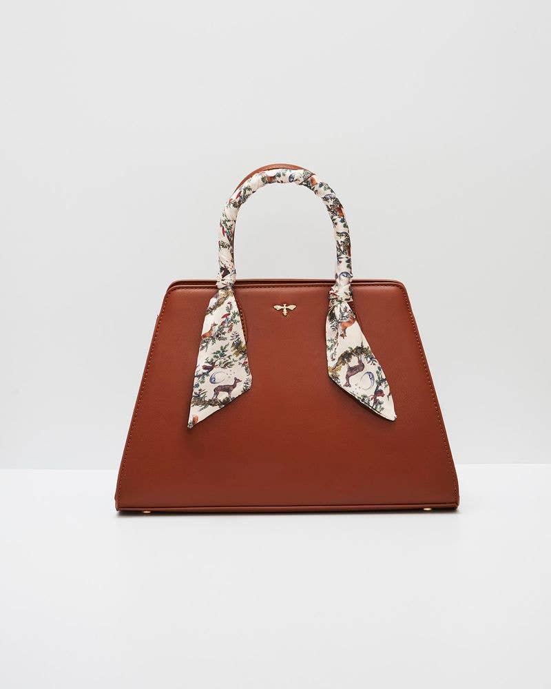 Fable England UK - Pumpkin Tan Tote Bag