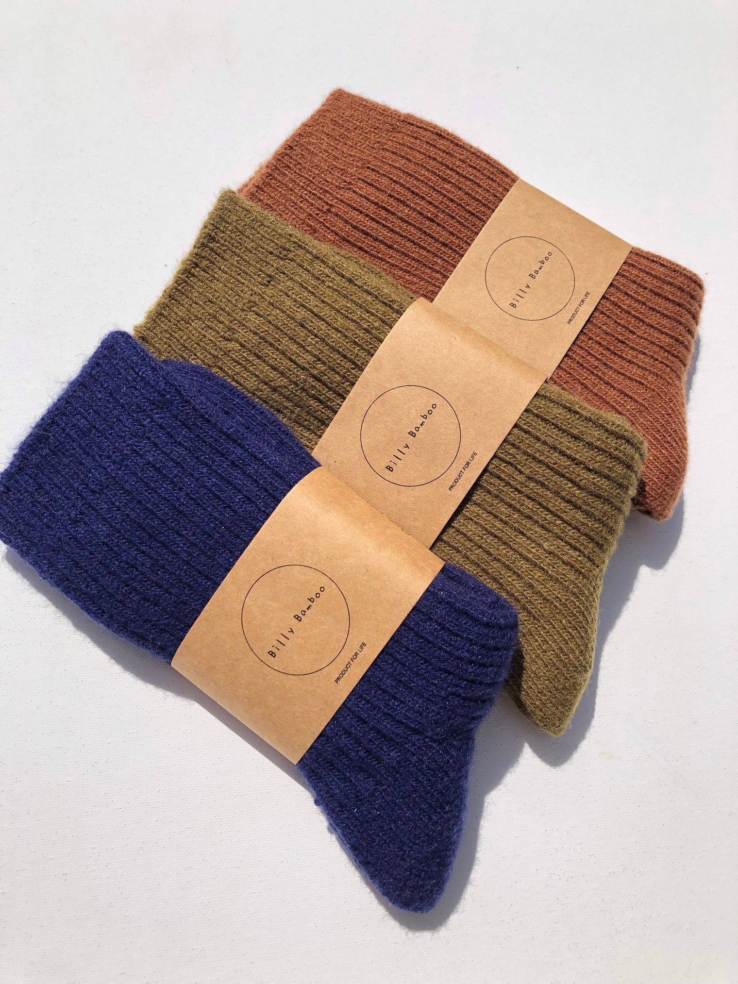 Billy Bamboo - Iceland Wool Socks - Heritage