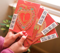 East End Press - Love Concertina Greeting Card