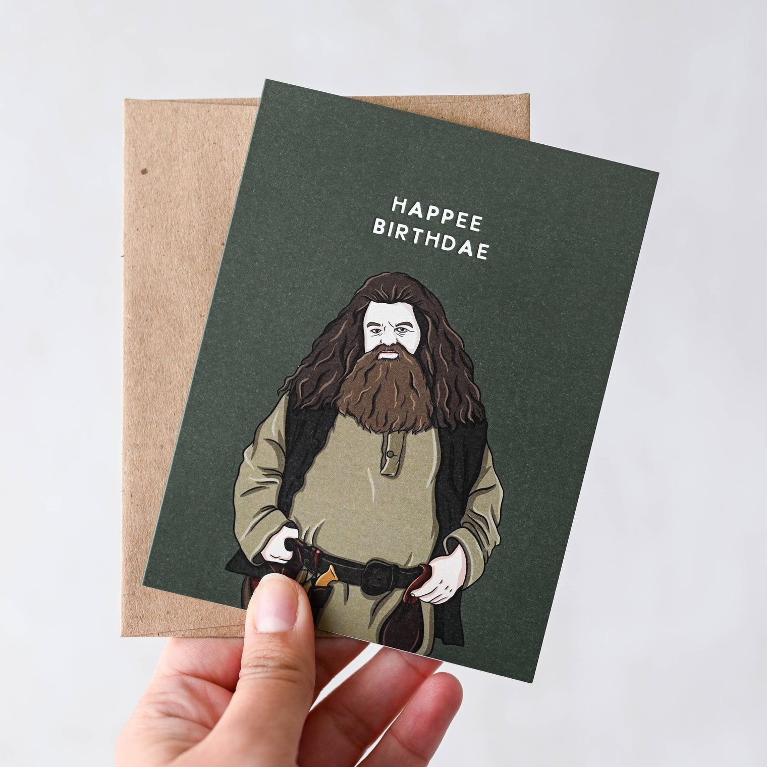 Simple Whimsy - Happee Birthdae Pop Culture Birthday Card