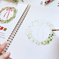 Christmas Watercolour Workbook
