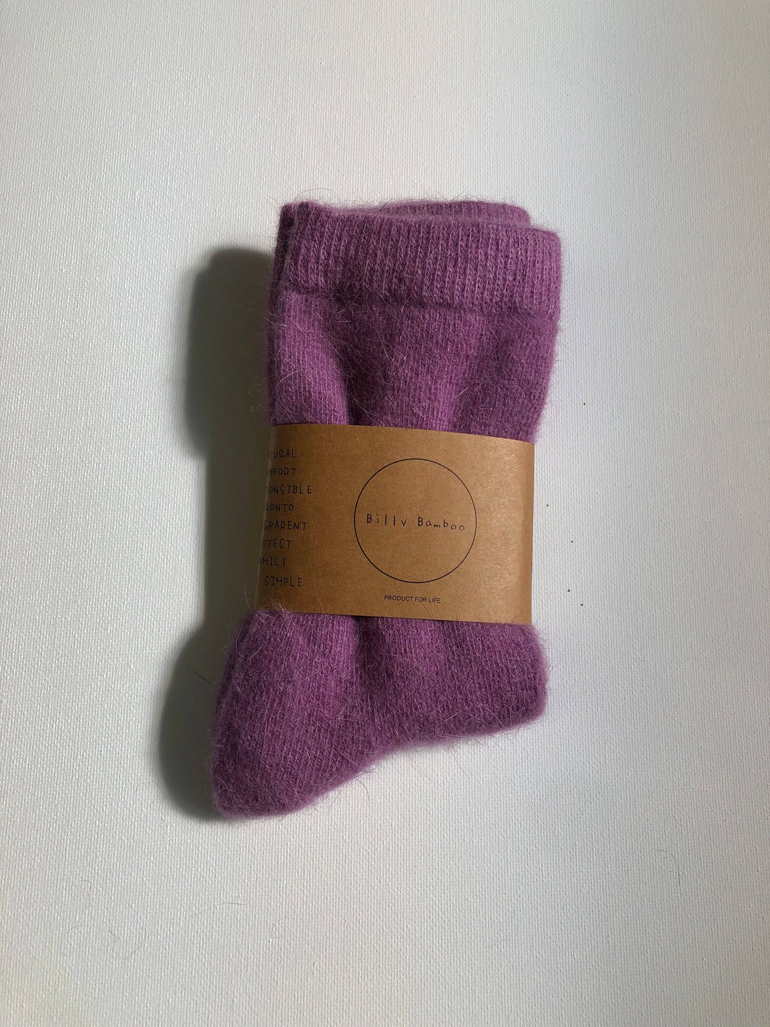 Billy Bamboo - Fluffy Angora Socks