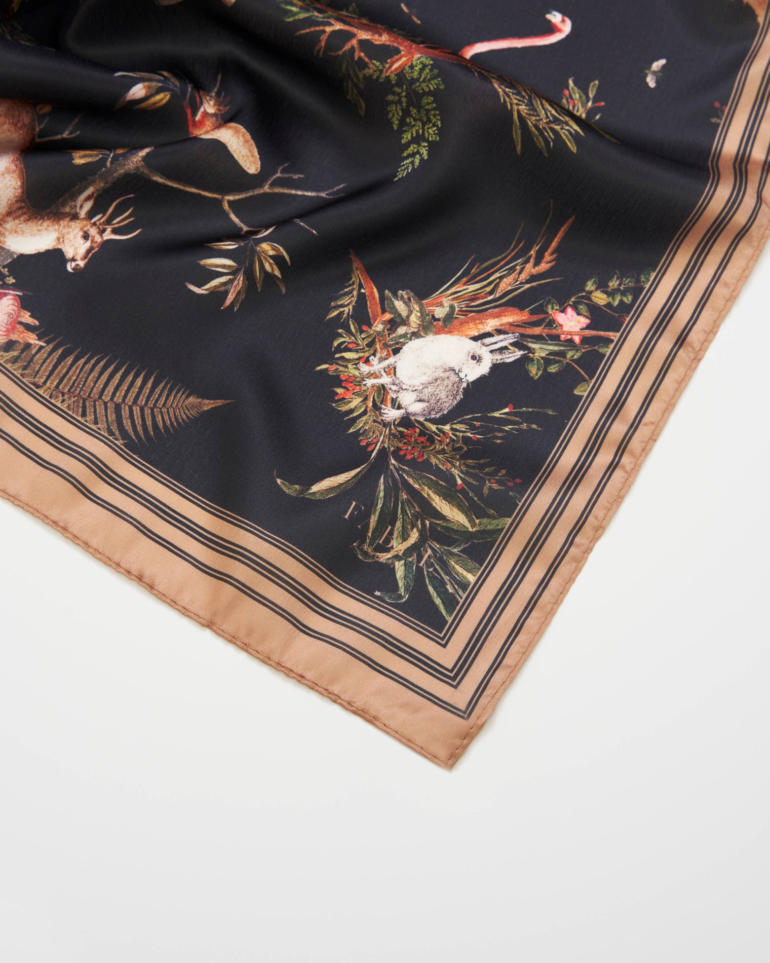 Fable England UK - Wonderland Toile Square Scarf
