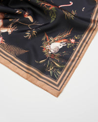 Fable England UK - Wonderland Toile Square Scarf