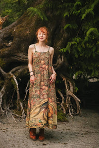 Market of Stars - Woodland Wisdom Bohéme Maxi Slip Dress