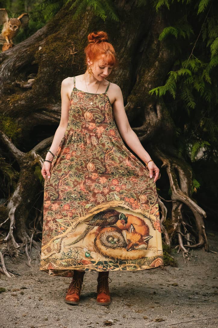 Market of Stars - Woodland Wisdom Bohéme Maxi Slip Dress