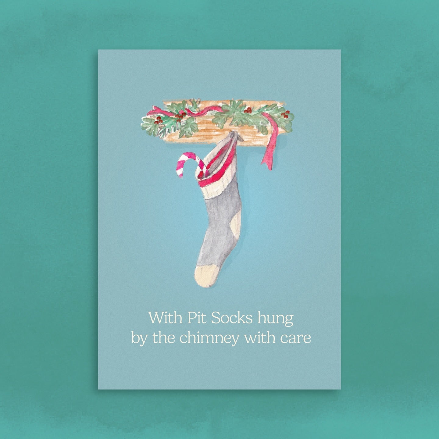 Pit Socks Christmas Card