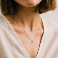 November Birthstone Gold-Filled Necklace