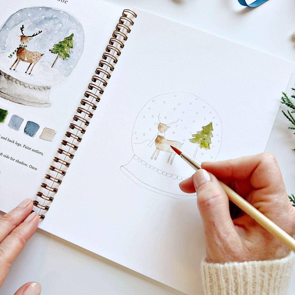 Emily Lex - Winter Watercolor Workbook