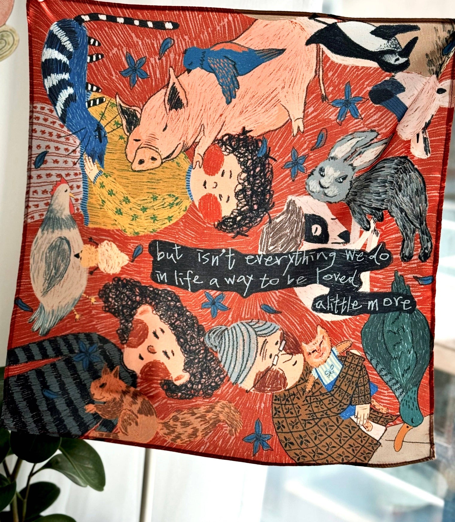 ohimgood - Scarf - but isn’t everything we do in life a way to be loved a little more’