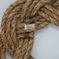 All For Knot Rope Weaving Inc - Manila Rope Sailors Wreath