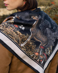 Fable England UK - A Night's Tale Narrative Square Scarf