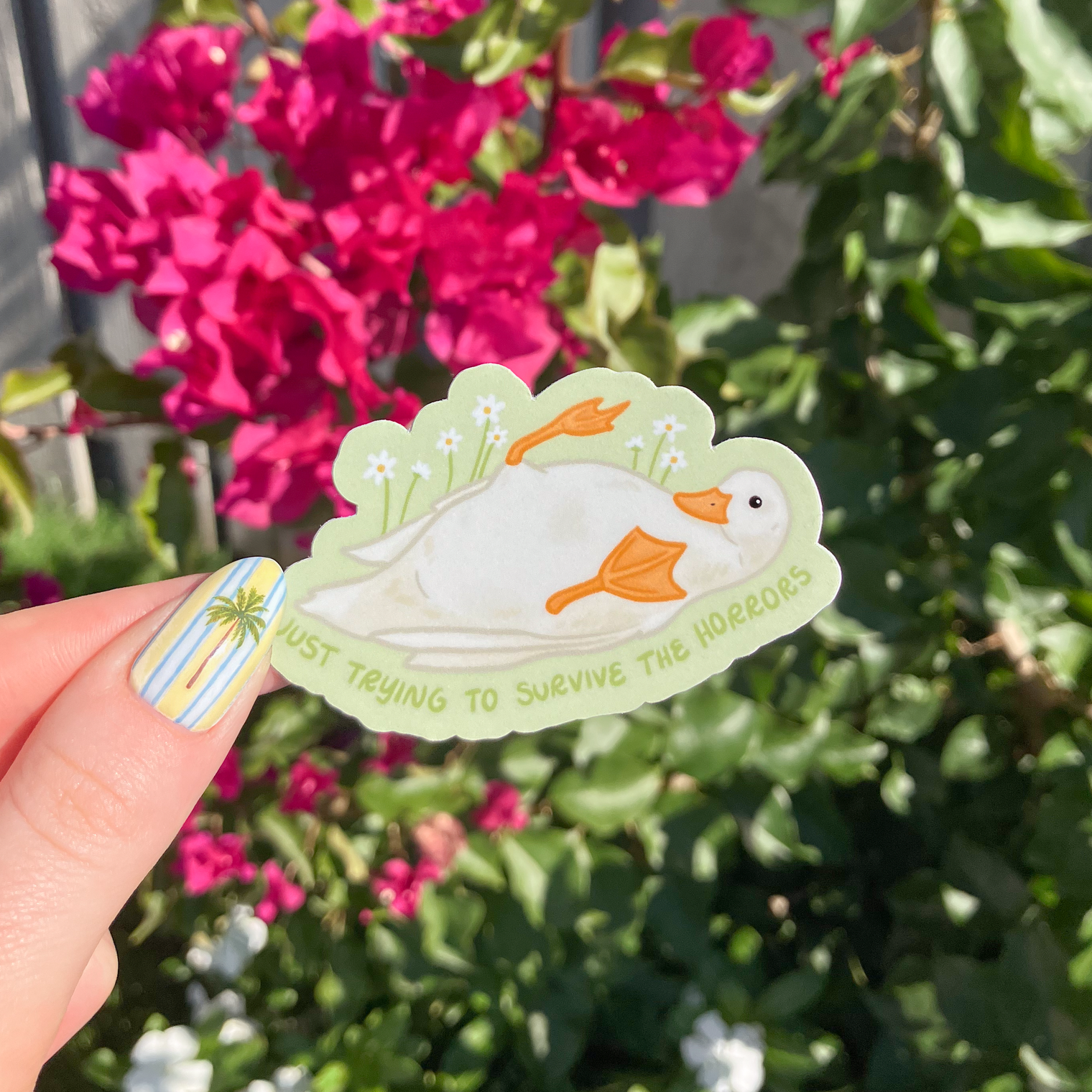 Le Petit Lapin Art Studio - Silly Duck Sticker