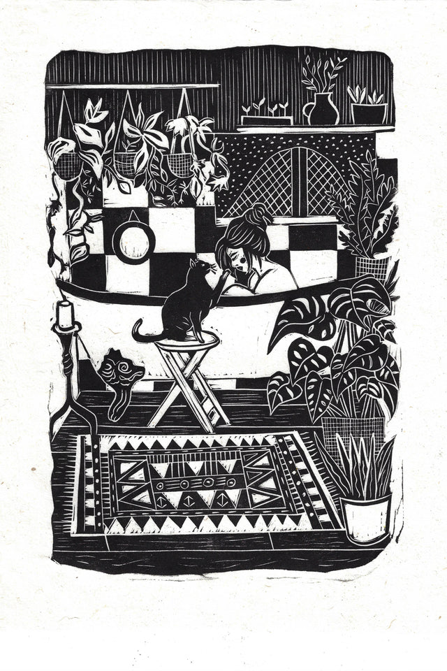 Prints by the Bay - Bathtime Card