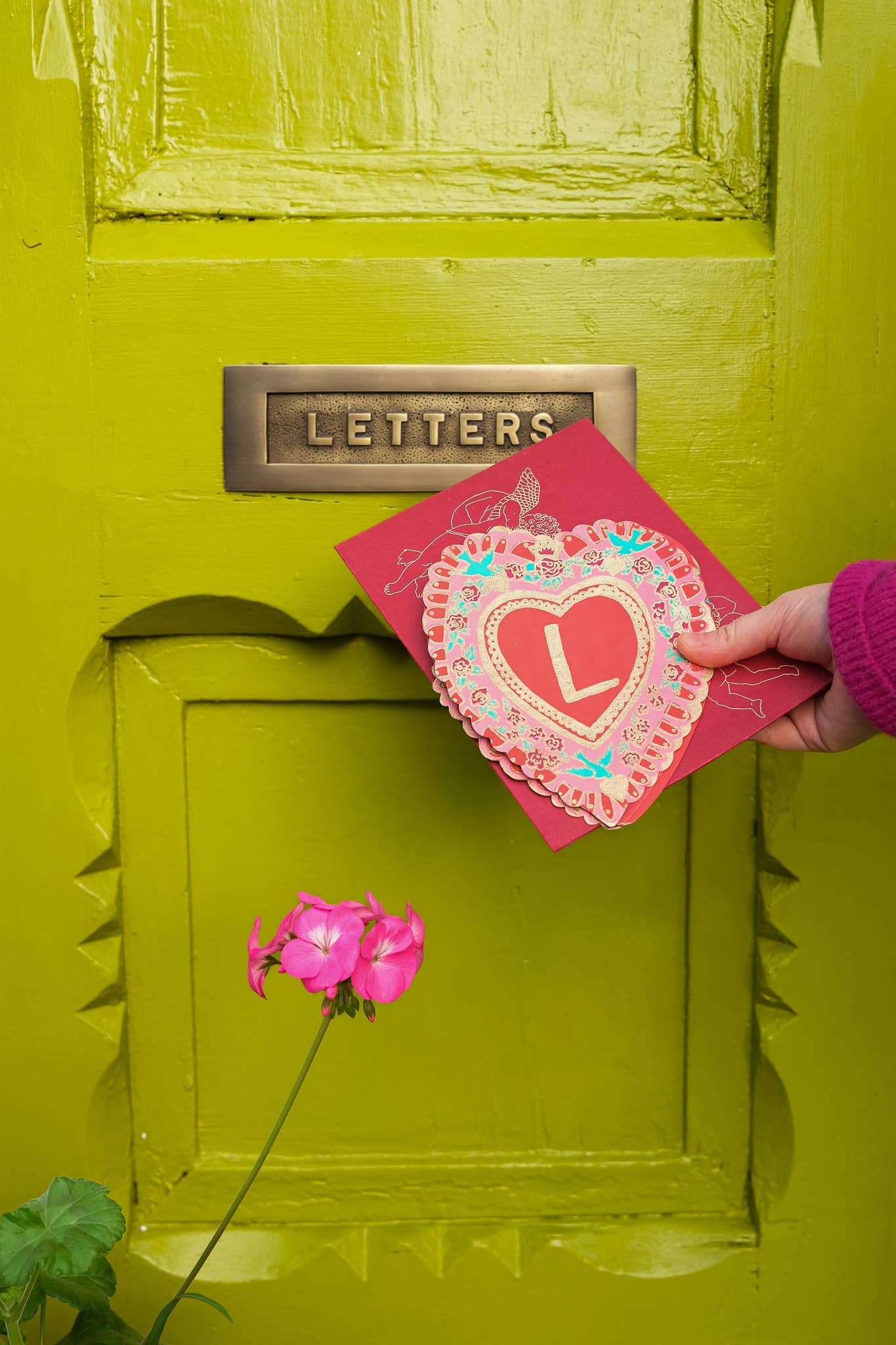 East End Press - Love Concertina Greeting Card