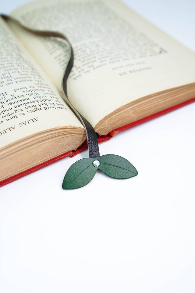 Seedling Recycled Leather Bookmark